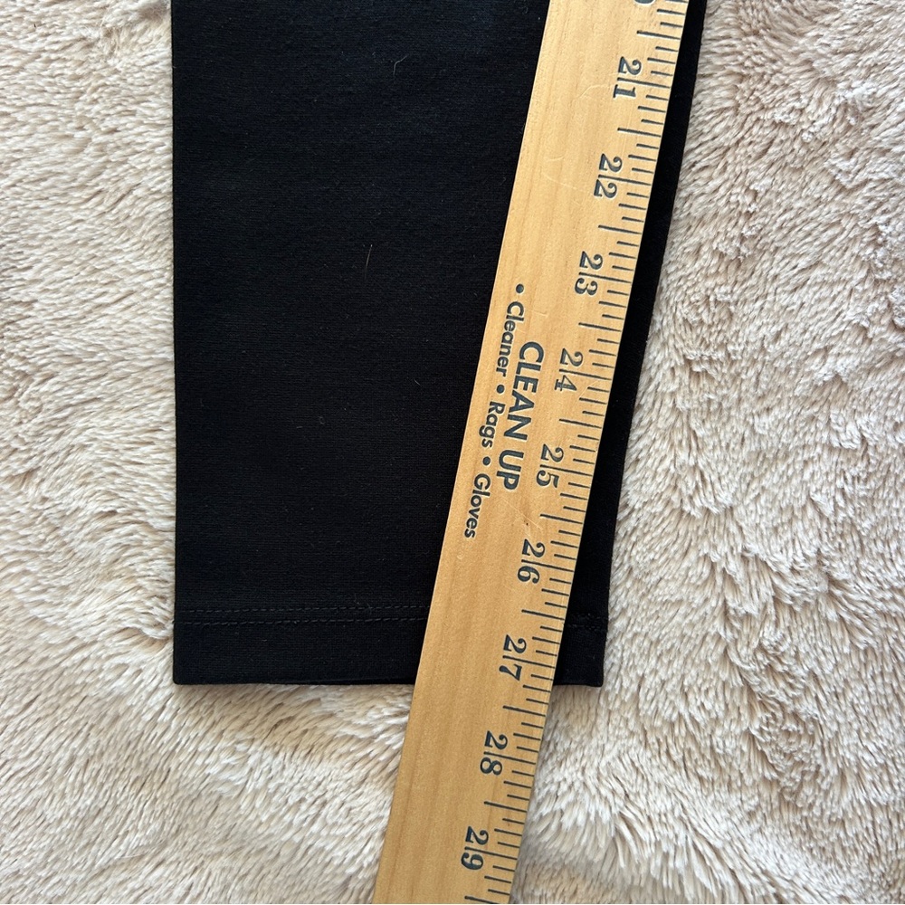 LOFT Black Knit Leggings Pants, Size Small - Picture 5 of 7